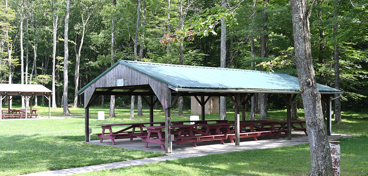 Highland Regional Park pavilion