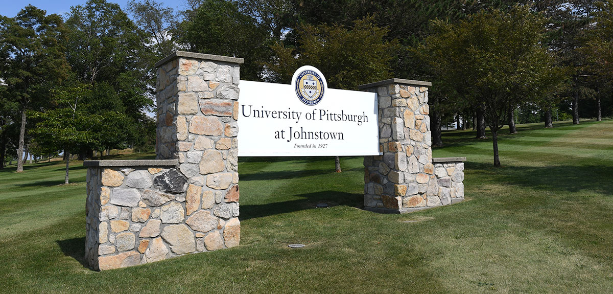 University of Pittsburgh - entrance sign